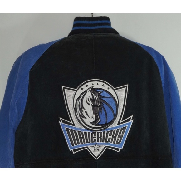 Dallas Mavericks Suede Leather Varsity Jacket XXL - Picture 5 of 11